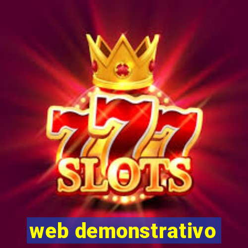 web demonstrativo